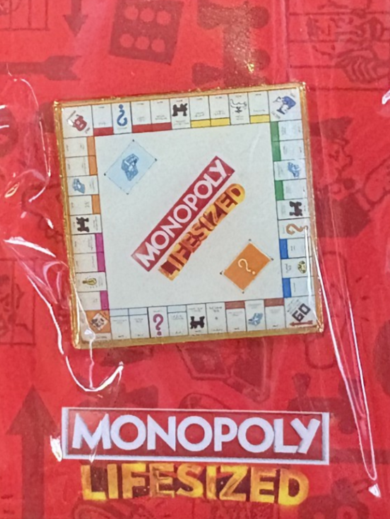 Monopoly Lifesized Pin Badges
