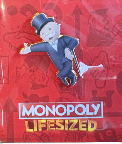 Monopoly Lifesized Pin Badges