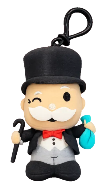 MR. Monopoly Plush Clip-on 14cm