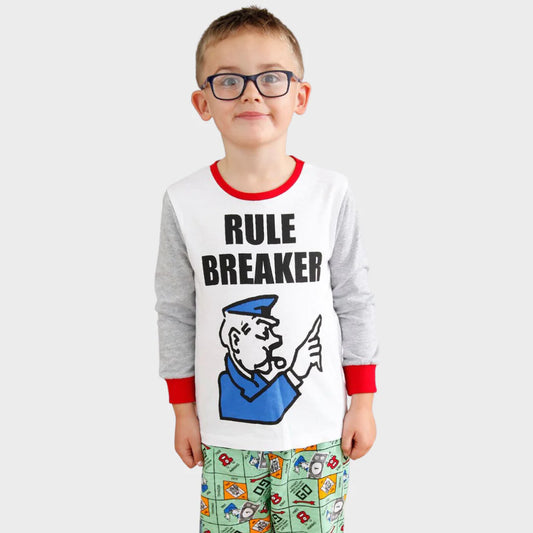 Kids Monopoly Long Sleeve Pyjamas