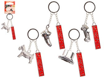 Monopoly Token Keyrings