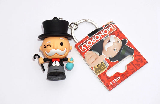 Mr. Monopoly 3D PVC Keychain